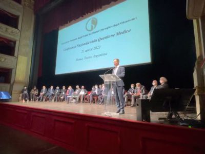 Medici: Fedriga a conferenza FNOMCEO 21.04.2022